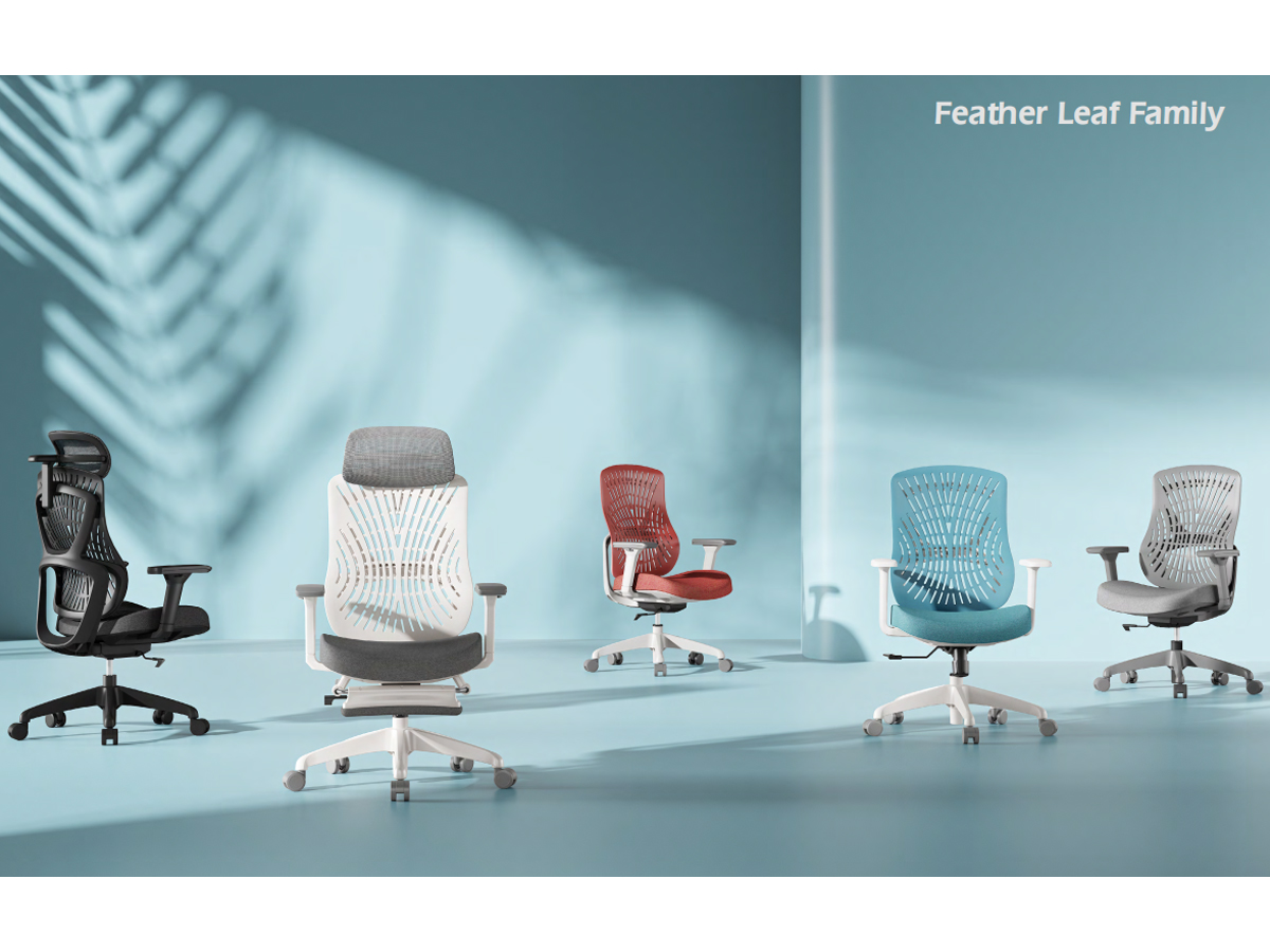 Chaise de bureau ergonomique avec soutien lombaire et accoudoirs réglables