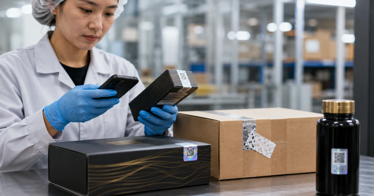 best anti counterfeit label manufacturer