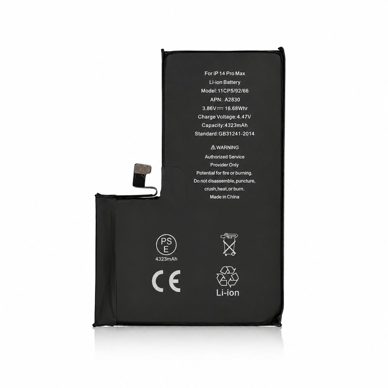 Diagnostic Battery for iPhone 14 Pro Max - Show Used Battery Health Display Diagnostic Battery for iPhone 14 Pro Max - Show Used Battery Health Display