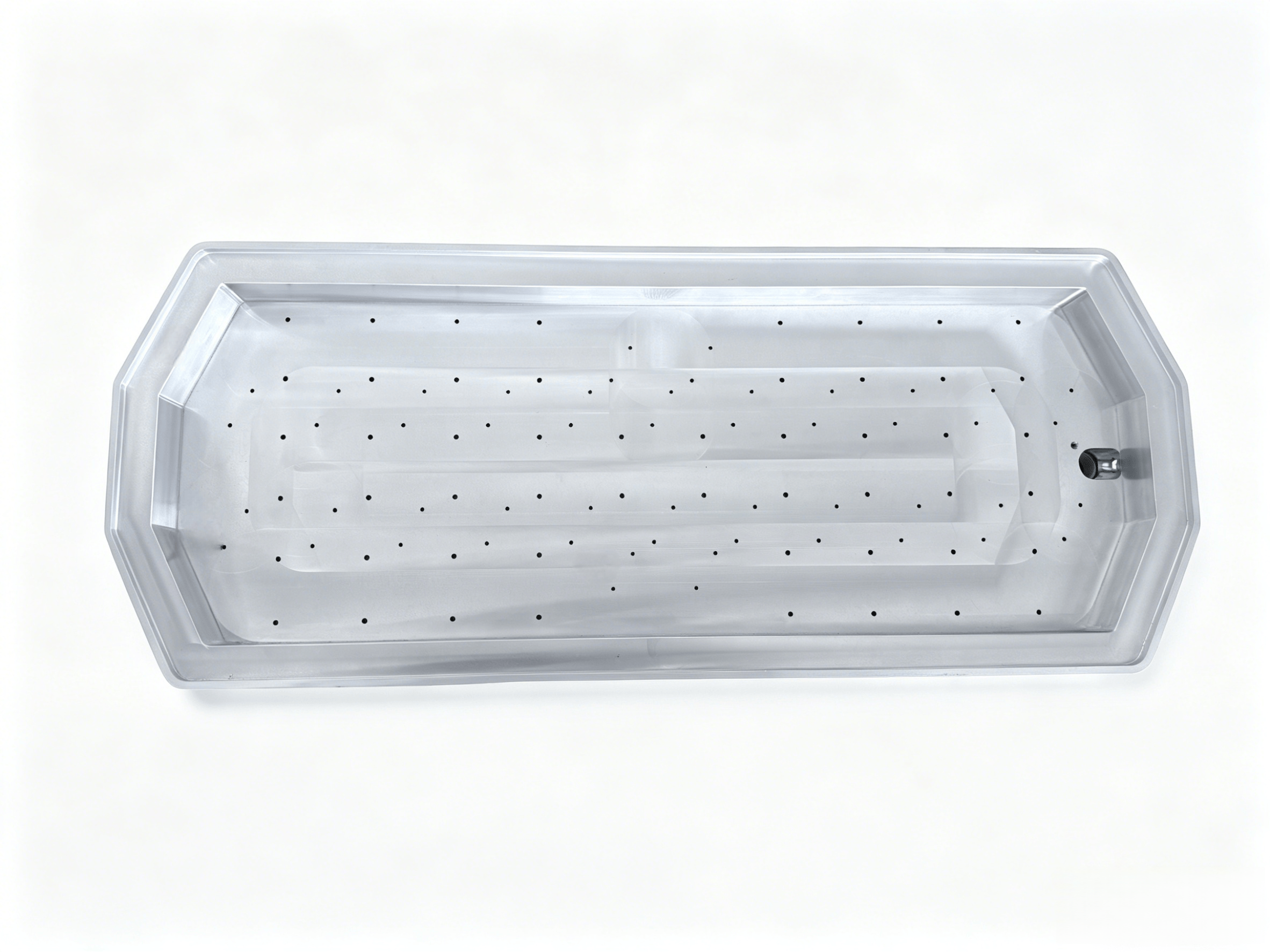 Precision machined aluminum housing illustrating geometry details that should be defined in a CNC RFQ