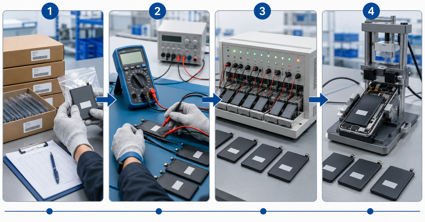 mobile phone battery sampling plan