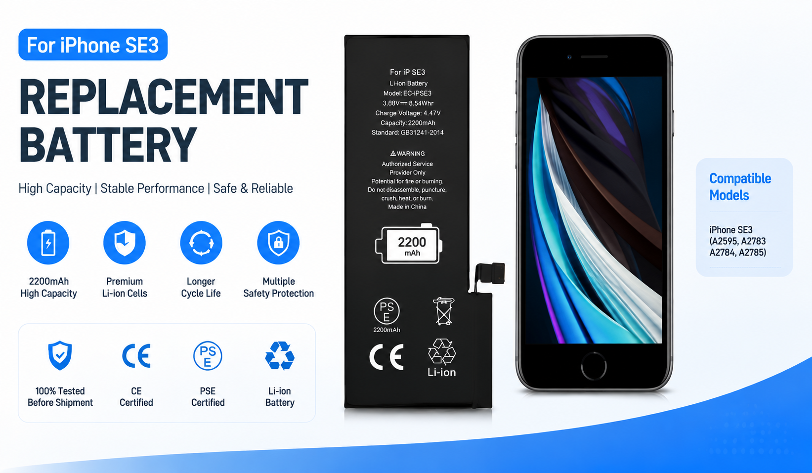 iPhone SE 2022 battery replacement