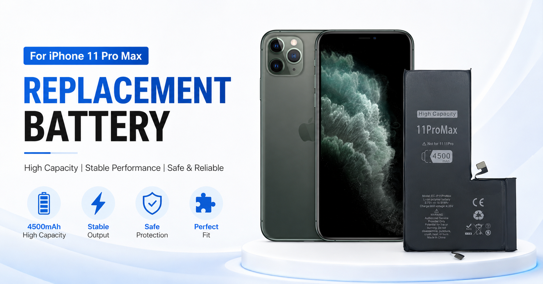 iPhone 11 Pro Max battery supplier