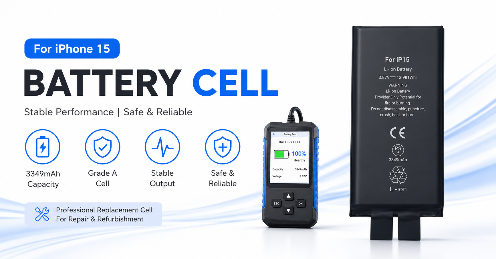 iPhone 15 battery cell supplier