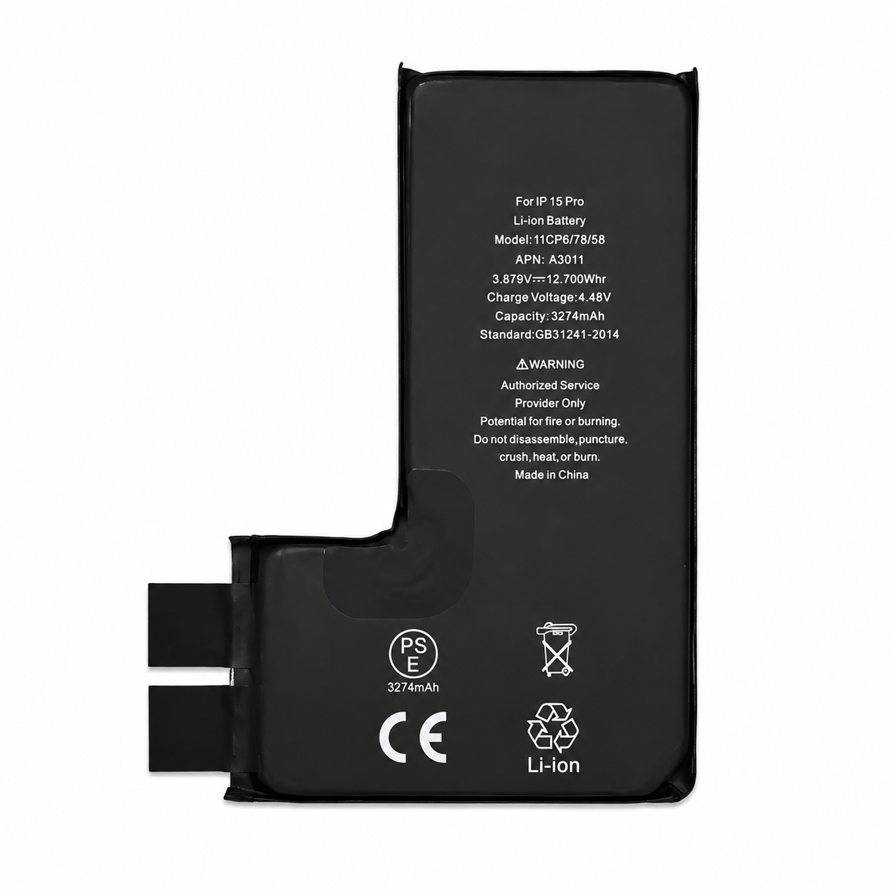 iPhone 15 Pro Battery Cell Replacement Solution – OEM Lithium Battery Supplier iPhone 15 Pro Battery Cell Replacement Solution – OEM Lithium Battery Supplier