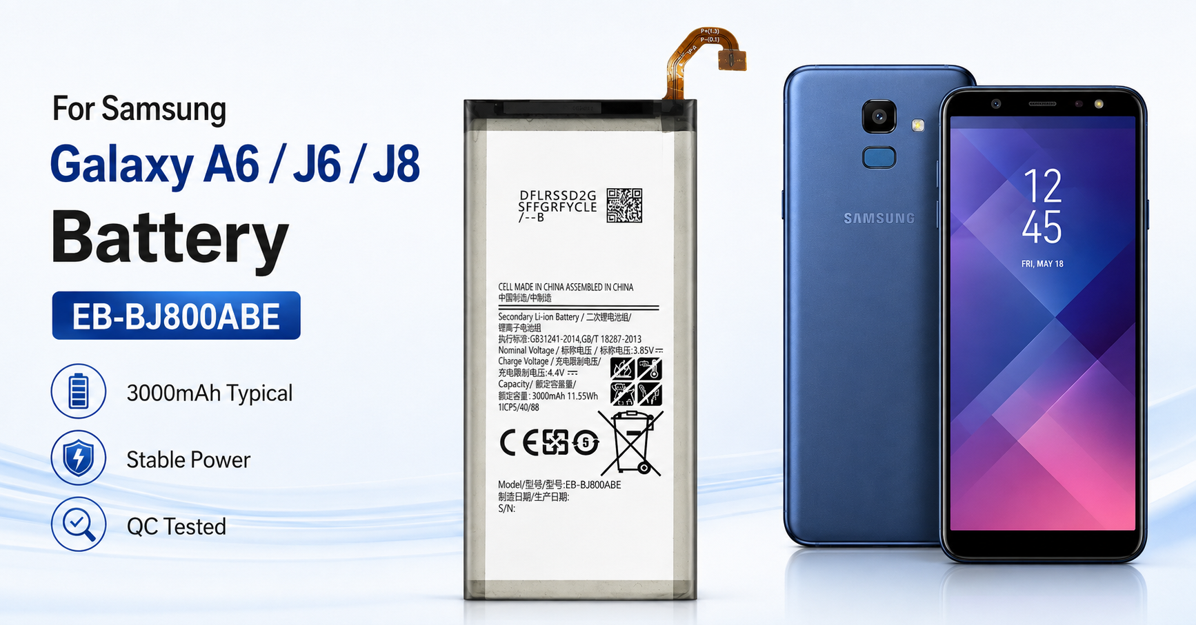 Samsung A6/J6/J8 battery