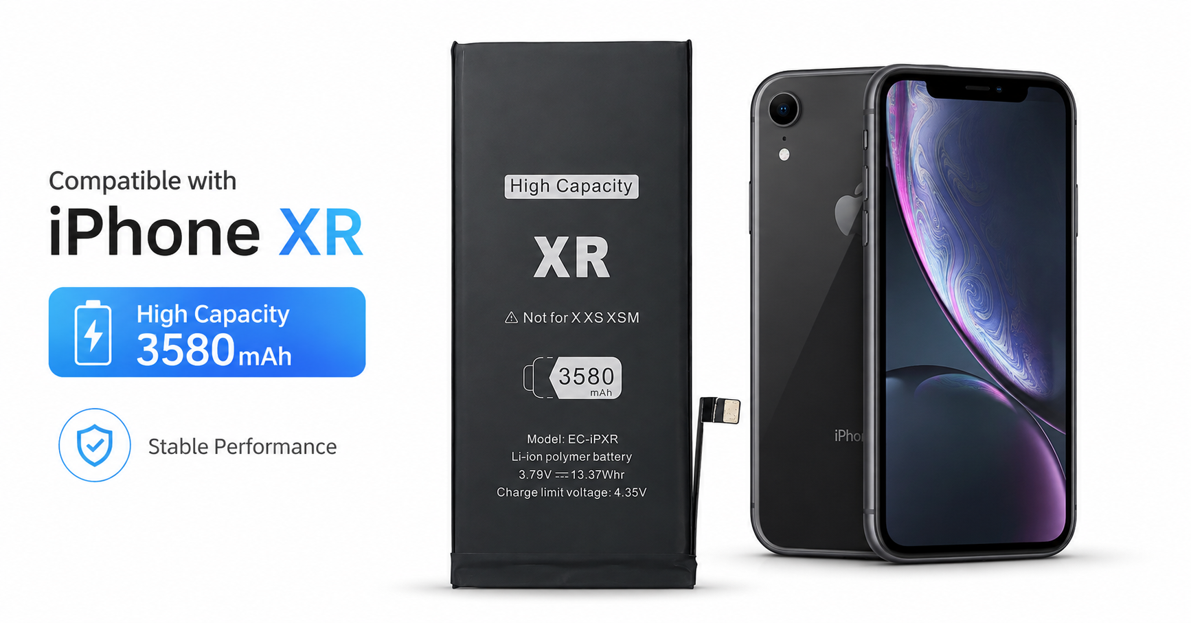 iPhone XR battery manufacturer