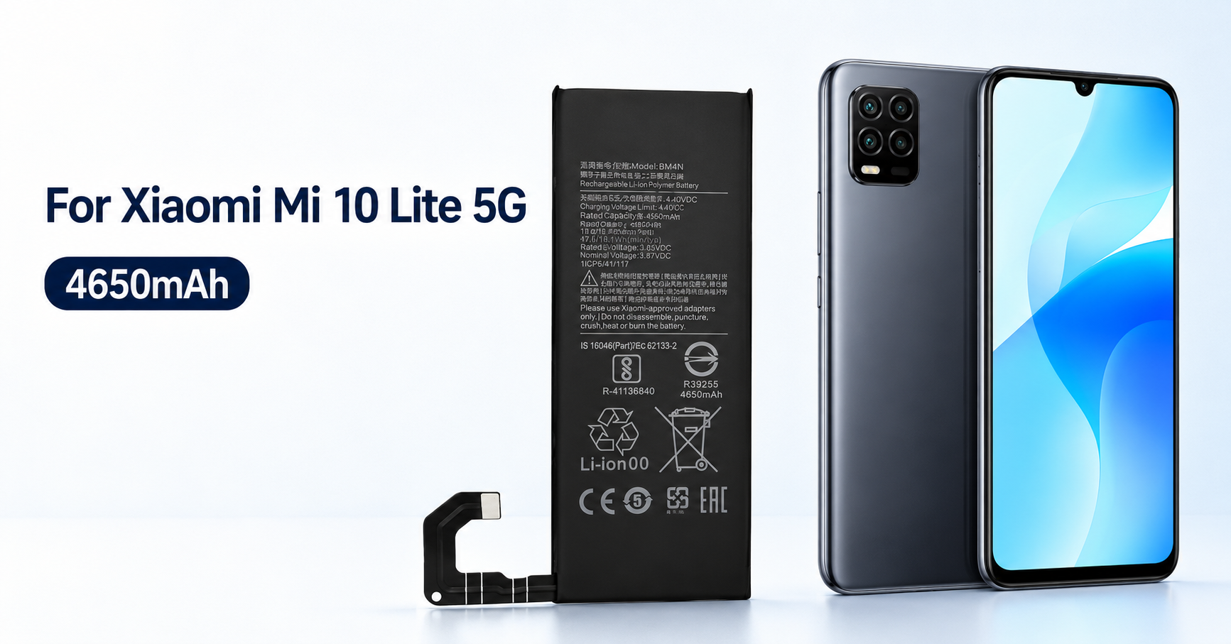 Xiaomi Mi 10 / Mi 10S battery