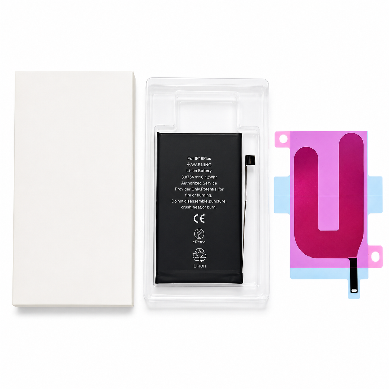 iPhone 16 Plus Diagnostic Battery 4674mAh Wholesale | ESC