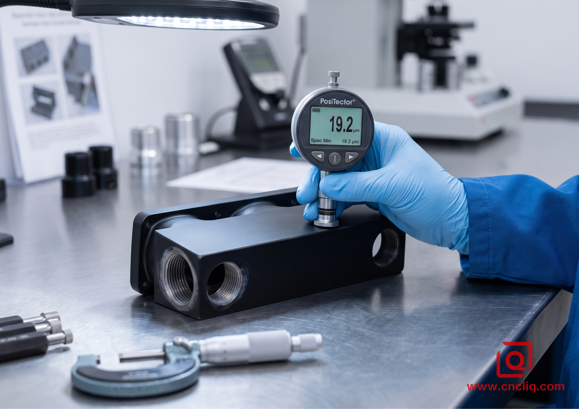 Digital gauge measuring part, 19.2 µm