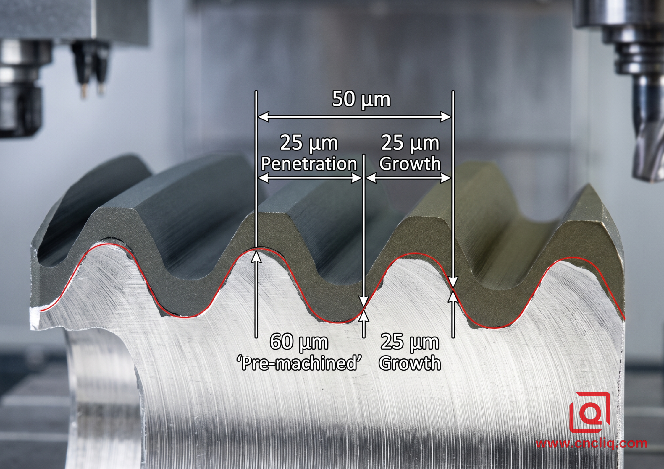 Anodizing thickness measurement with digital probe