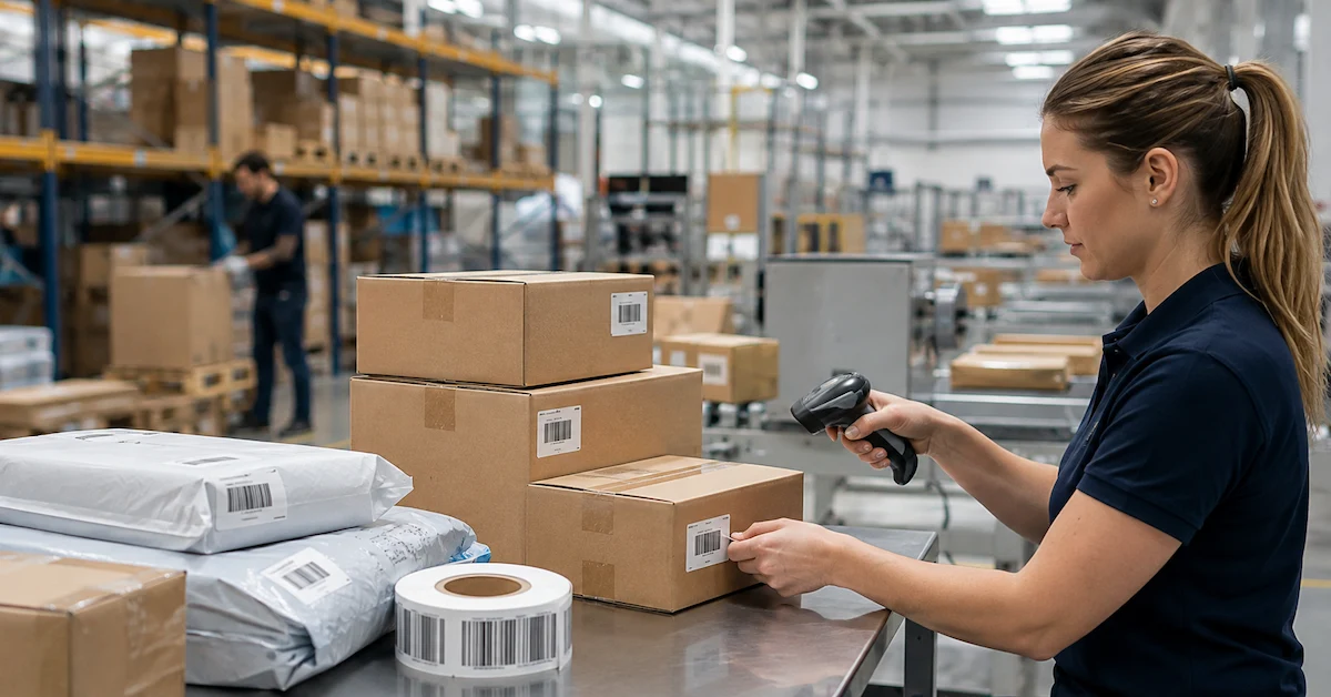 custom barcode labels manufacturer