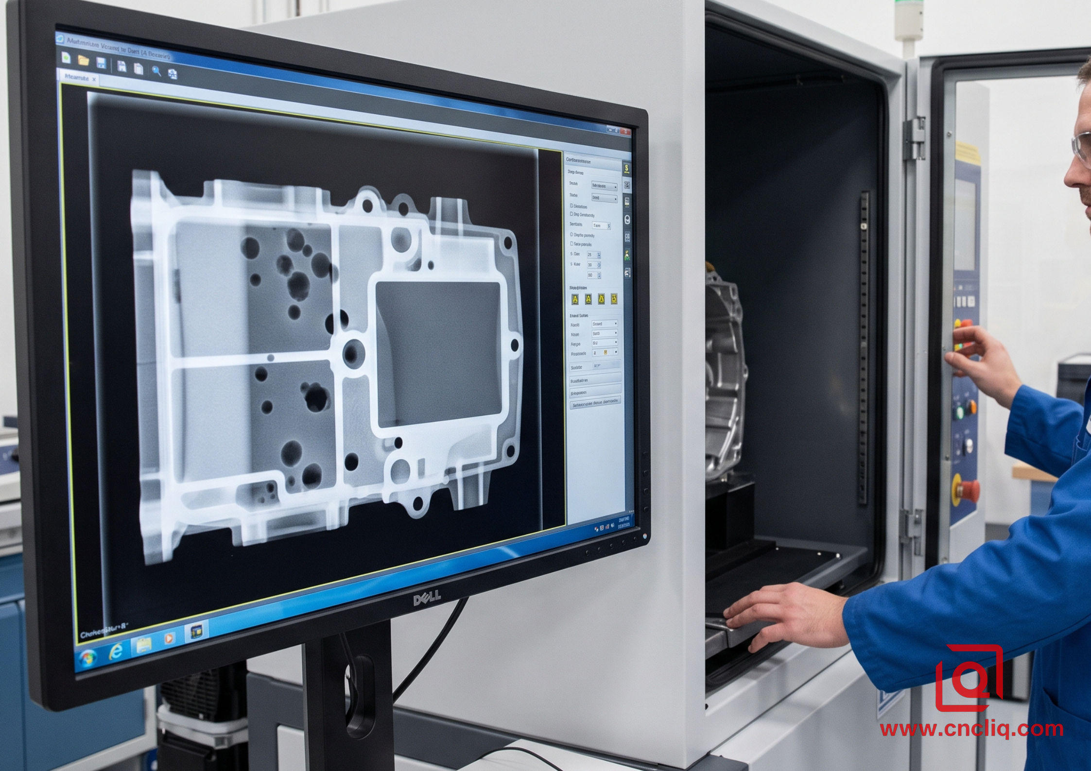 X-ray inspection for die casting porosity