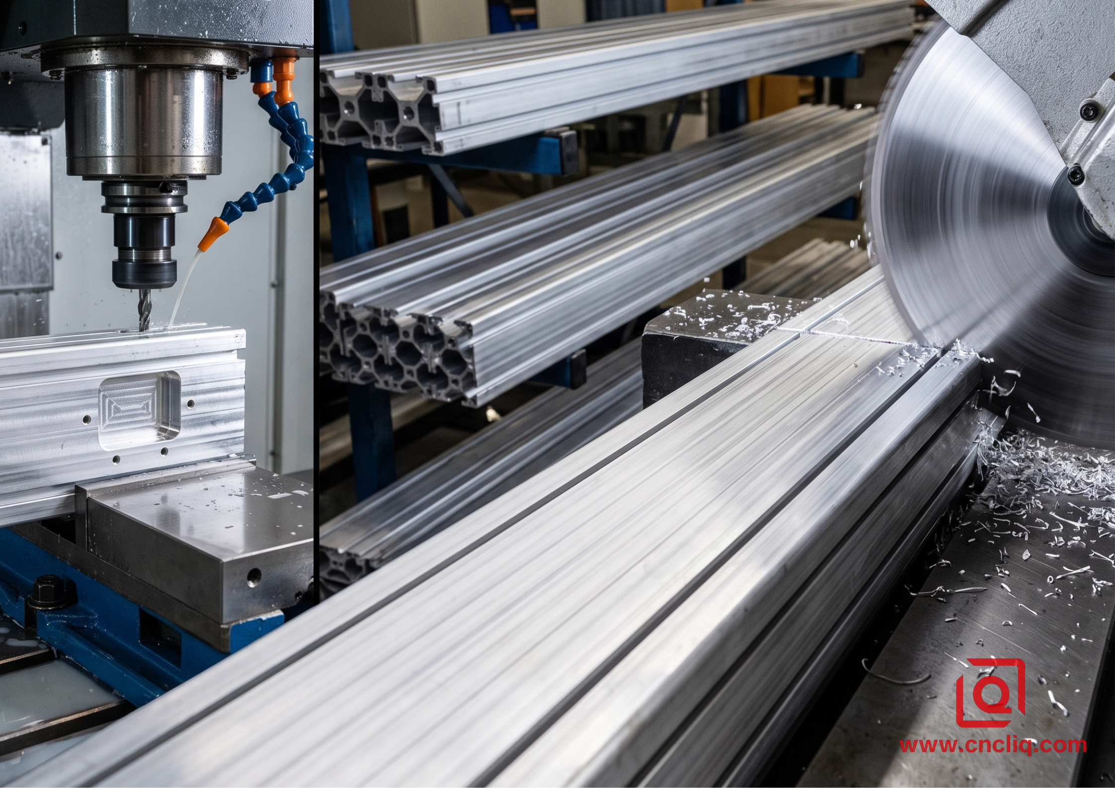 CNC Machining and Extrusion of Aluminum