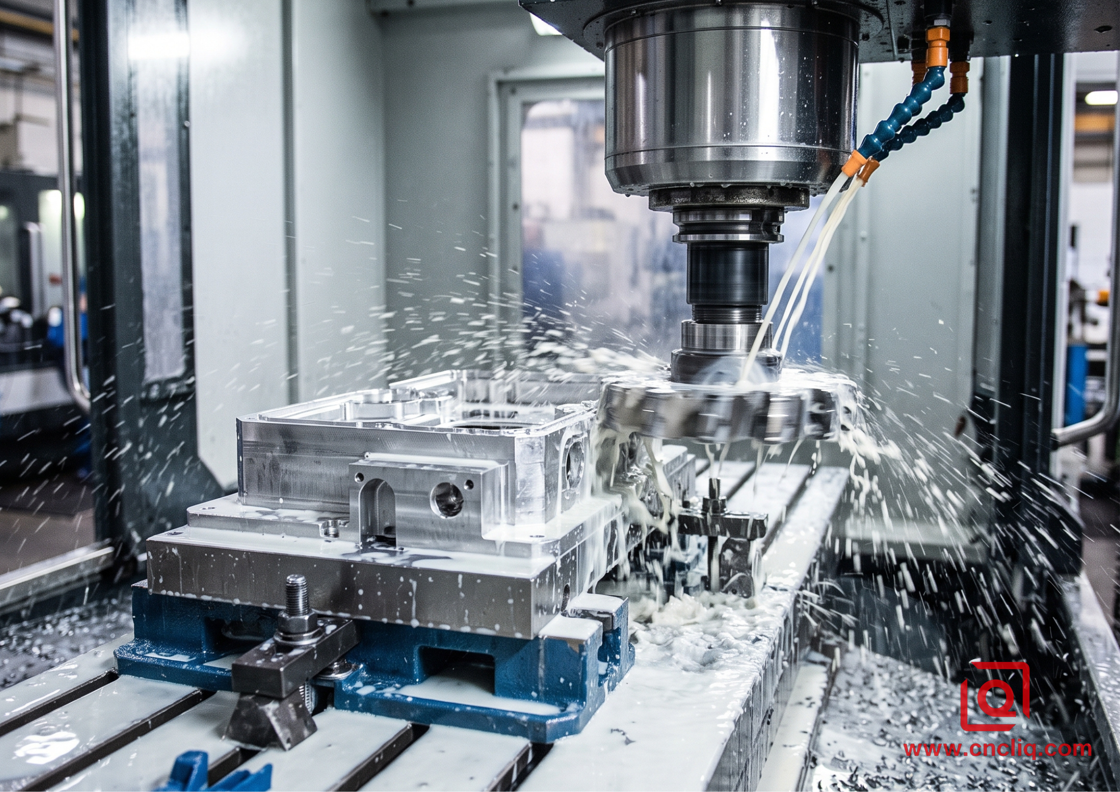 Large-Scale CNC Milling of Aluminum