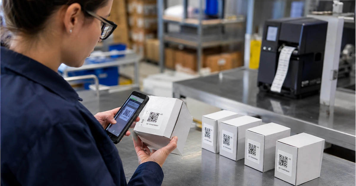 unique QR code labels supplier