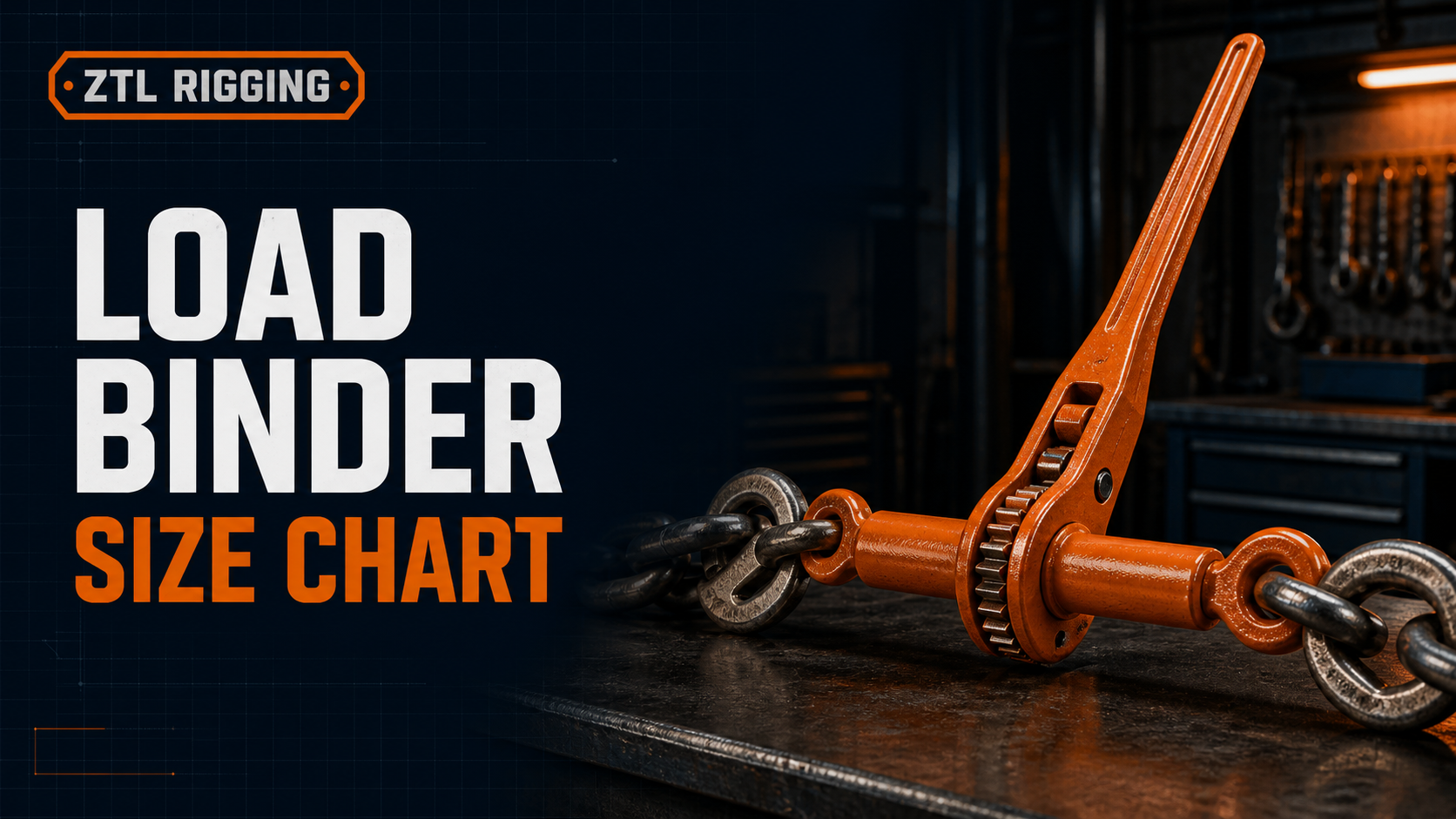 Load Binder Size Chart: Chain Compatibility, Working Load Limit, and an RFQ Guide for B2B Buyers