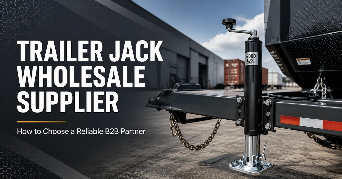 Trailer Jack Wholesale Supplier: How to Choose a Reliable B2B Partner Trailer Jack Wholesale Supplier: How to Choose a Reliable B2B Partner