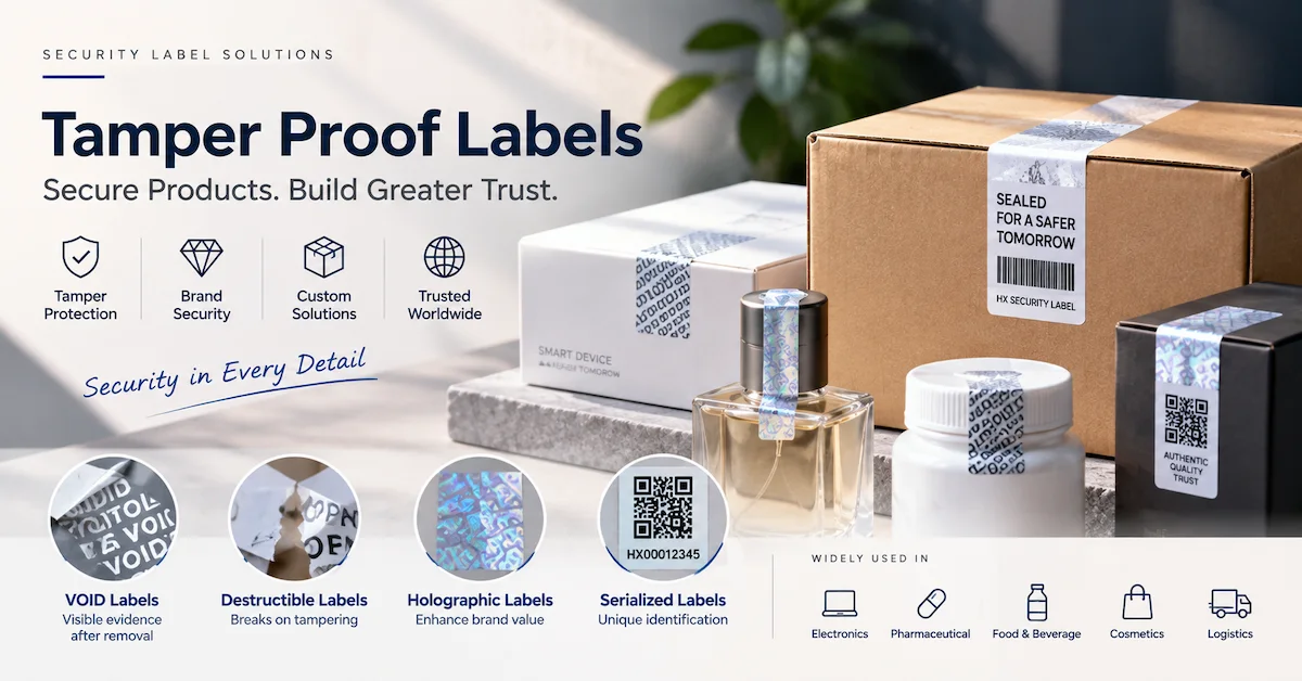 tamper proof label supplier