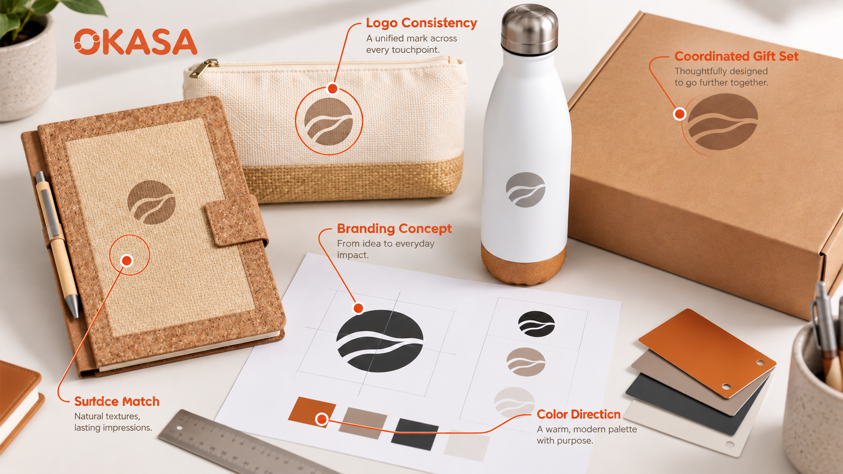 Custom Gift Sets with Logo: How to Choose the Right Branding Method