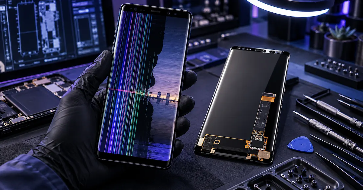 Problema na tela do Samsung Note 8: Guia de diagnóstico e seleção de tela de substituição Problema na tela do Samsung Note 8: Guia de diagnóstico e seleção de tela de substituição