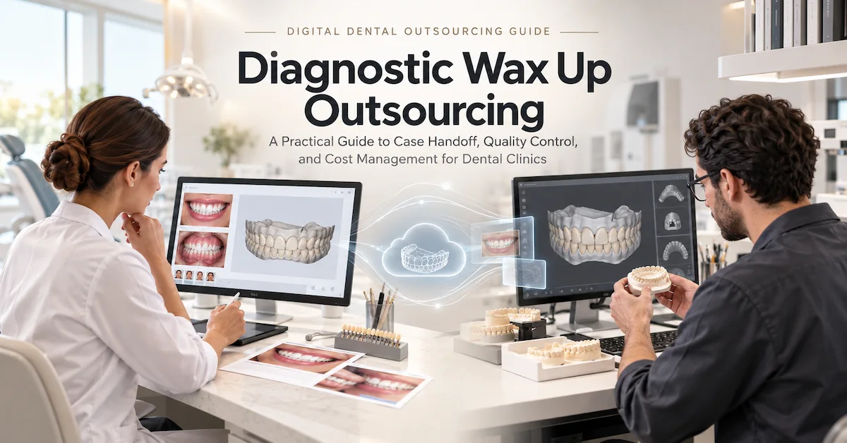 Diagnostic Wax Up Outsourcing: A Practical Guide to Case Handoff, Quality Control, and Cost Management for Dental Clinics