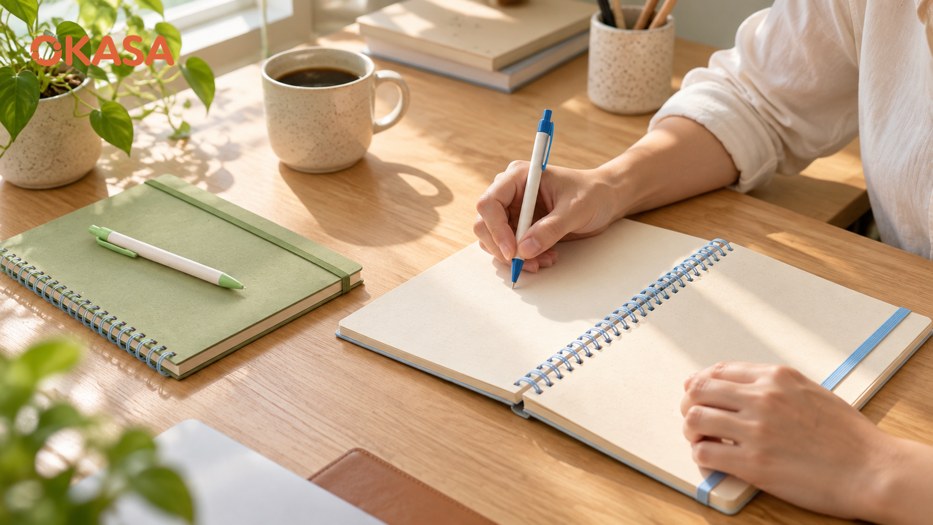 custom recycled paper notebooks